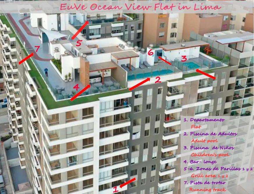 Euve Ocean View Flat In Lima Apartment Екстериор снимка